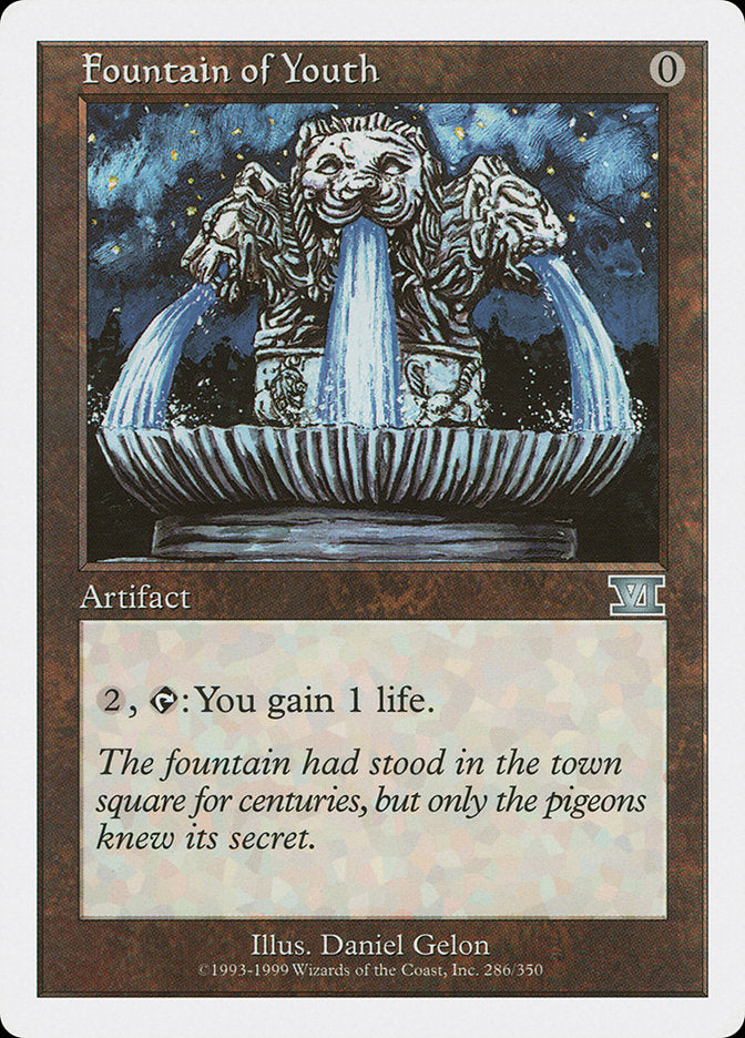 Fountain of Youth [Classic Sixth Edition] MTG Single Magic: The Gathering | Red Claw Gaming