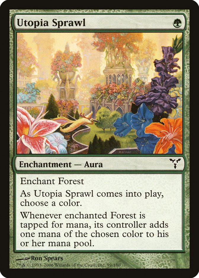 Utopia Sprawl [Dissension] MTG Single Magic: The Gathering | Red Claw Gaming