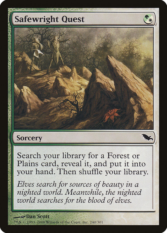 Safewright Quest [Shadowmoor] MTG Single Magic: The Gathering | Red Claw Gaming