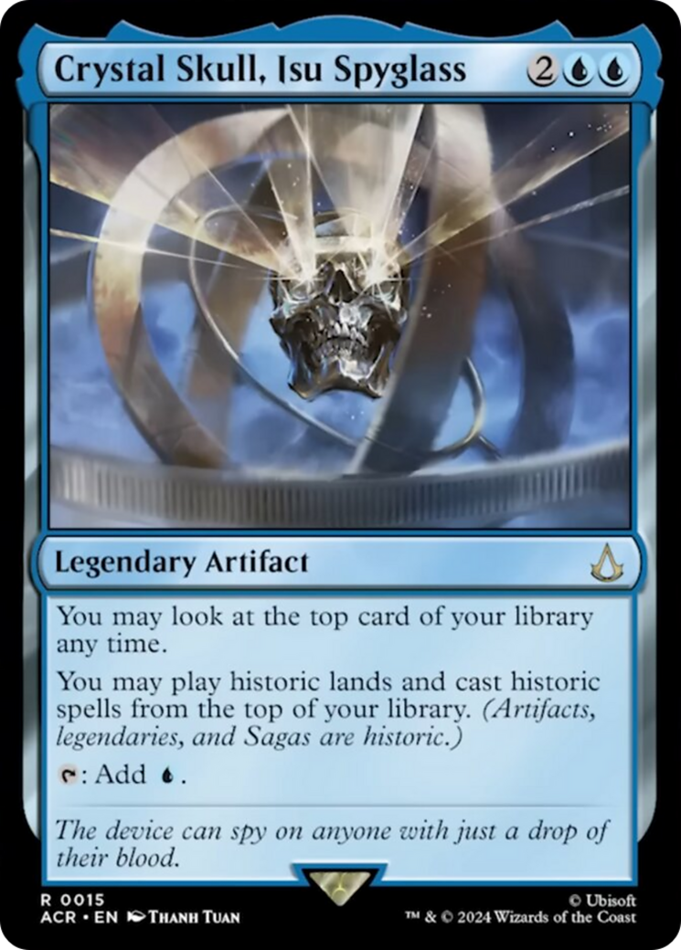 Crystal Skull, Isu Spyglass [Assassin's Creed] MTG Single Magic: The Gathering | Red Claw Gaming