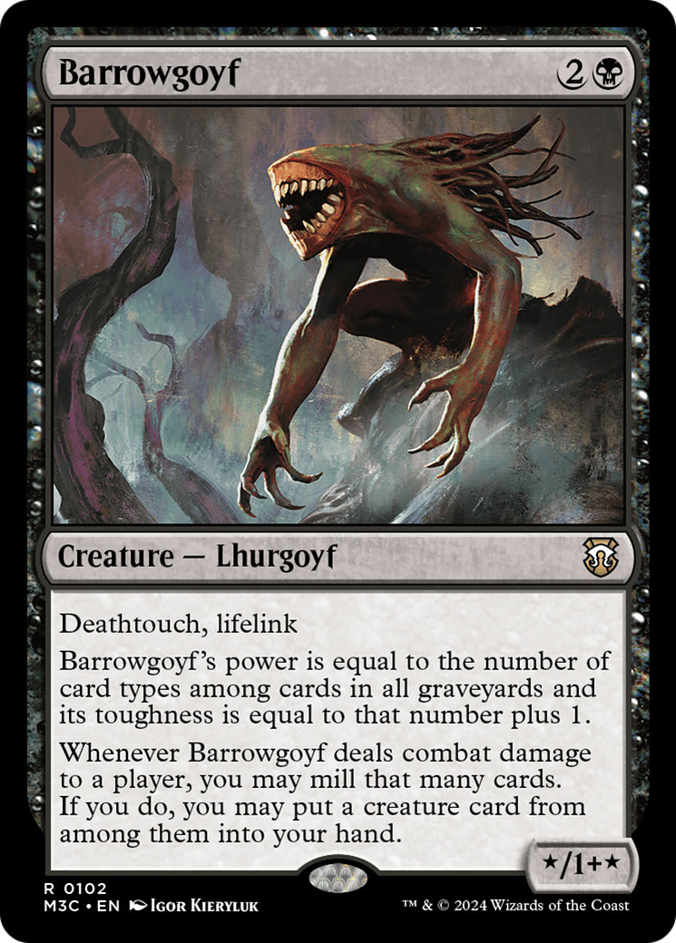 Barrowgoyf [Modern Horizons 3 Commander] MTG Single Magic: The Gathering | Red Claw Gaming