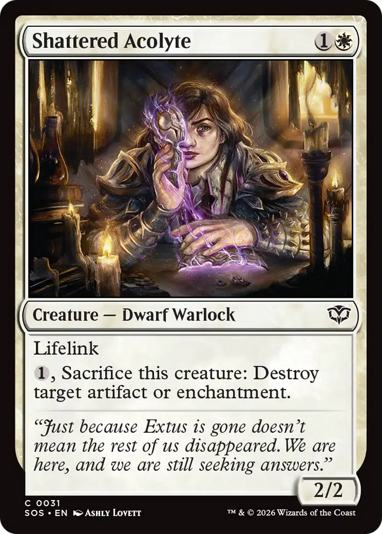 Shattered Acolyte [Secrets of Strixhaven] MTG Single Magic: The Gathering | Red Claw Gaming