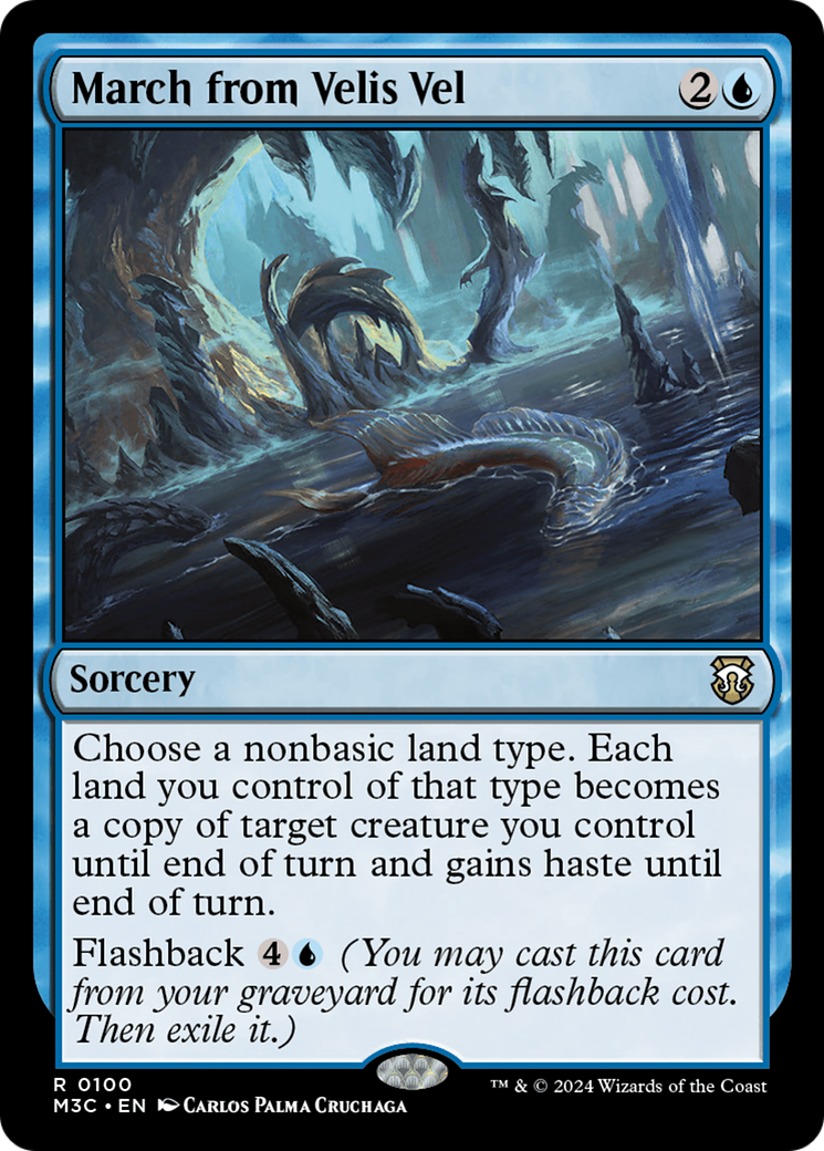 March from Velis Vel [Modern Horizons 3 Commander] MTG Single Magic: The Gathering | Red Claw Gaming