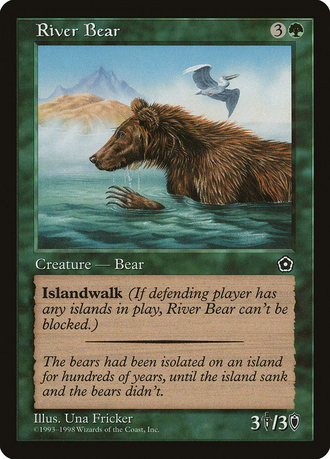River Bear [Portal Second Age] MTG Single Magic: The Gathering | Red Claw Gaming