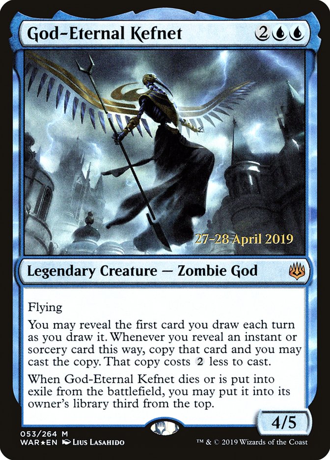 God-Eternal Kefnet [War of the Spark Prerelease Promos] MTG Single Magic: The Gathering | Red Claw Gaming