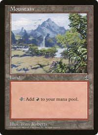 Mountain (Oversized) [Oversize Cards] MTG Single Magic: The Gathering    | Red Claw Gaming