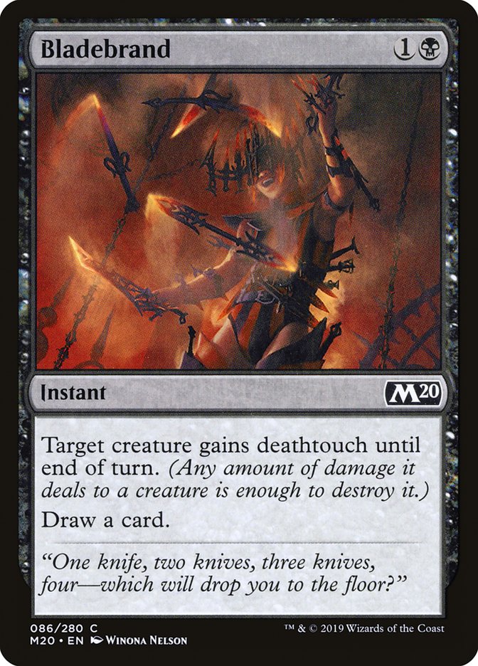 Bladebrand [Core Set 2020] MTG Single Magic: The Gathering | Red Claw Gaming