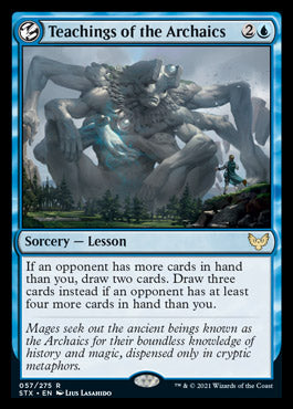 Teachings of the Archaics [Strixhaven: School of Mages] MTG Single Magic: The Gathering | Red Claw Gaming