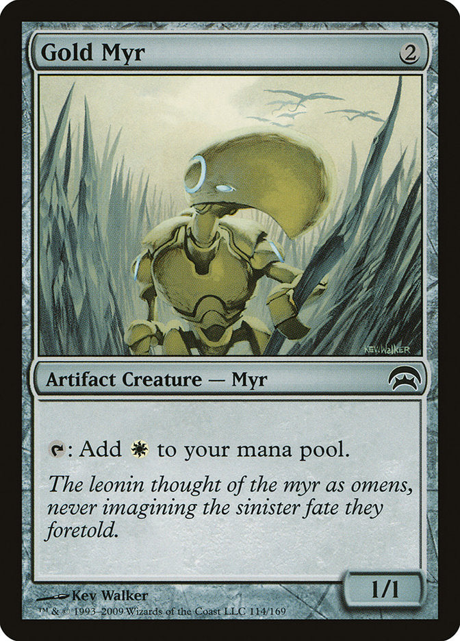 Gold Myr [Planechase] MTG Single Magic: The Gathering | Red Claw Gaming