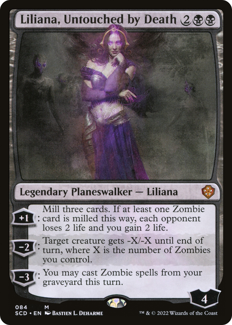 Liliana, Untouched by Death [Starter Commander Decks] MTG Single Magic: The Gathering | Red Claw Gaming