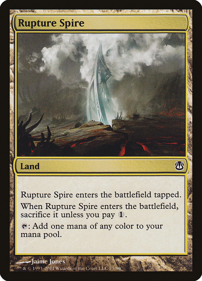 Rupture Spire [Duel Decks: Ajani vs. Nicol Bolas] MTG Single Magic: The Gathering | Red Claw Gaming