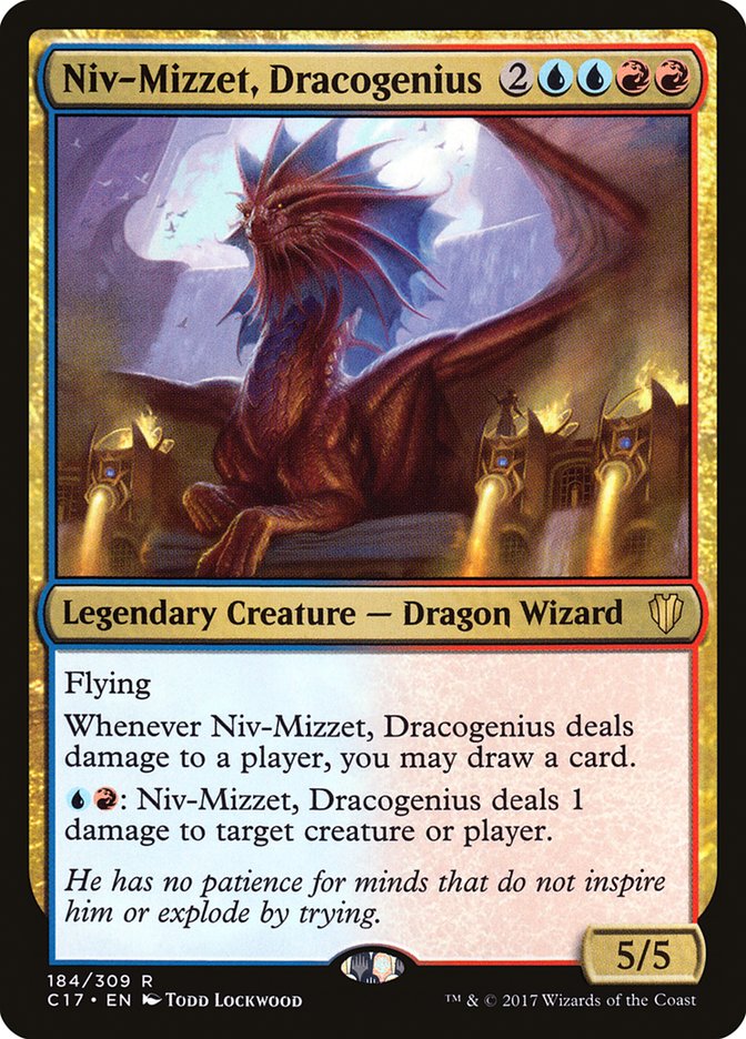 Niv-Mizzet, Dracogenius [Commander 2017] MTG Single Magic: The Gathering | Red Claw Gaming