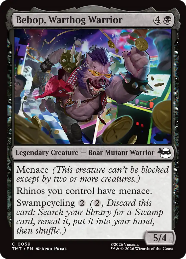 Bebop, Warthog Warrior [Teenage Mutant Ninja Turtles] MTG Single Magic: The Gathering | Red Claw Gaming