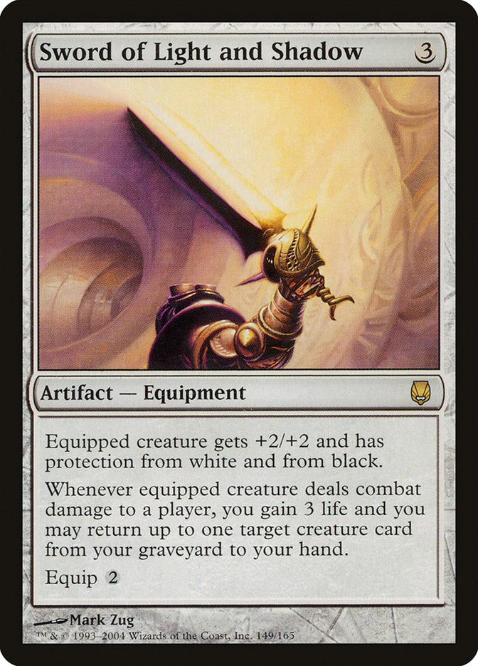 Sword of Light and Shadow [Darksteel] MTG Single Magic: The Gathering | Red Claw Gaming
