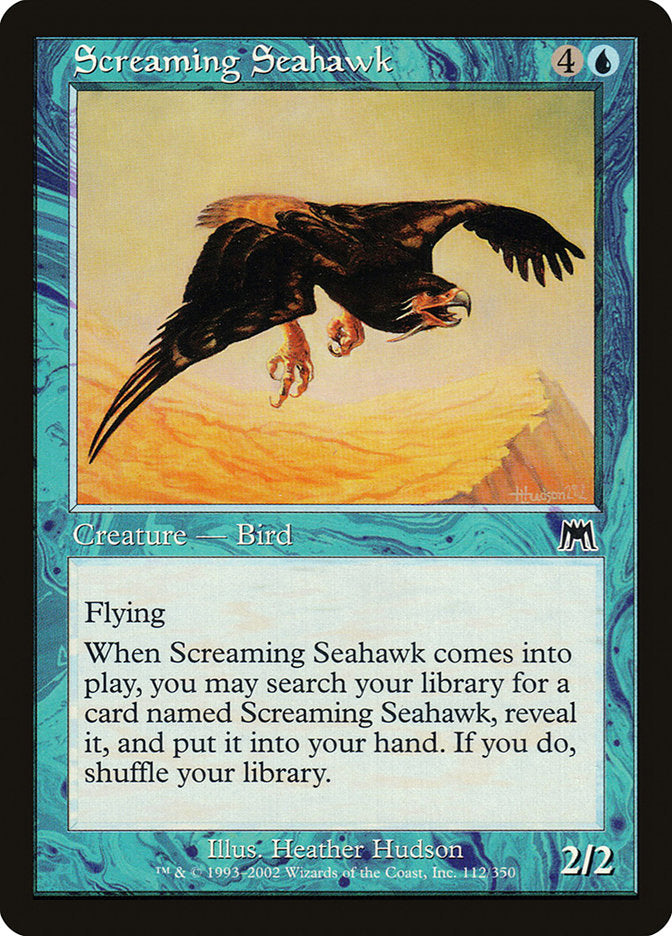 Screaming Seahawk [Onslaught] MTG Single Magic: The Gathering | Red Claw Gaming