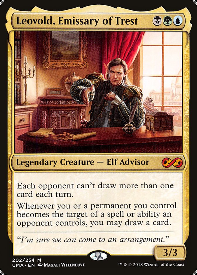 Leovold, Emissary of Trest [Ultimate Masters] MTG Single Magic: The Gathering | Red Claw Gaming