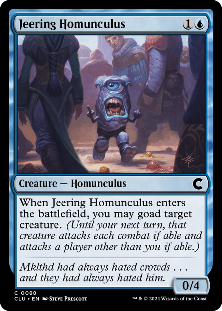 Jeering Homunculus [Ravnica: Clue Edition] MTG Single Magic: The Gathering | Red Claw Gaming