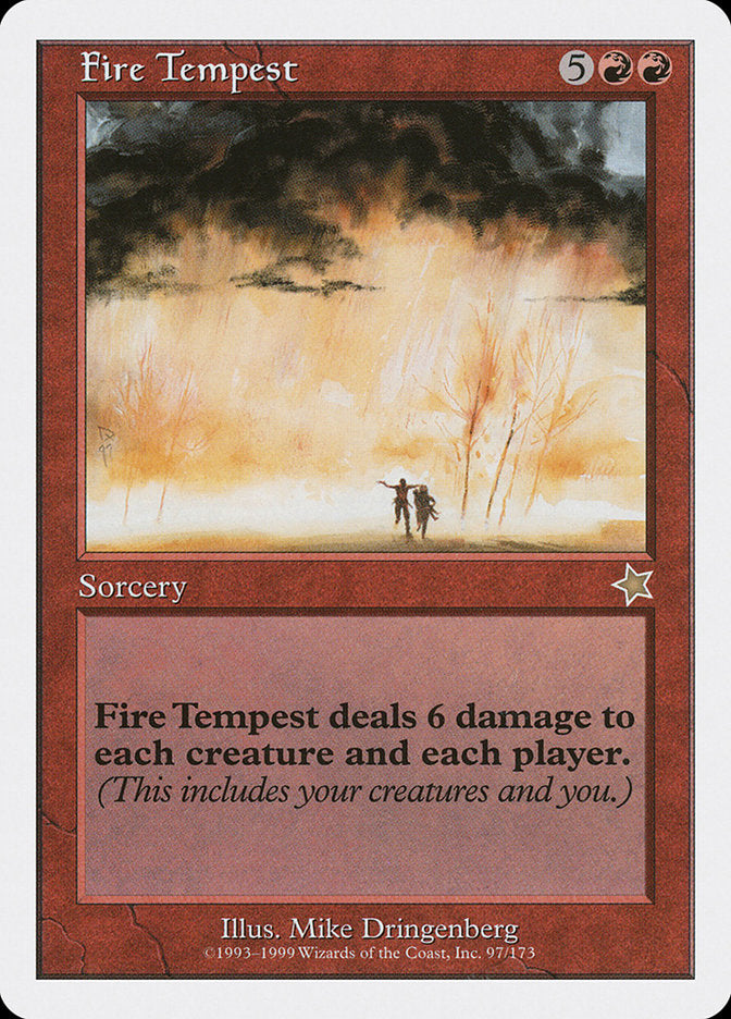 Fire Tempest [Starter 1999] MTG Single Magic: The Gathering | Red Claw Gaming