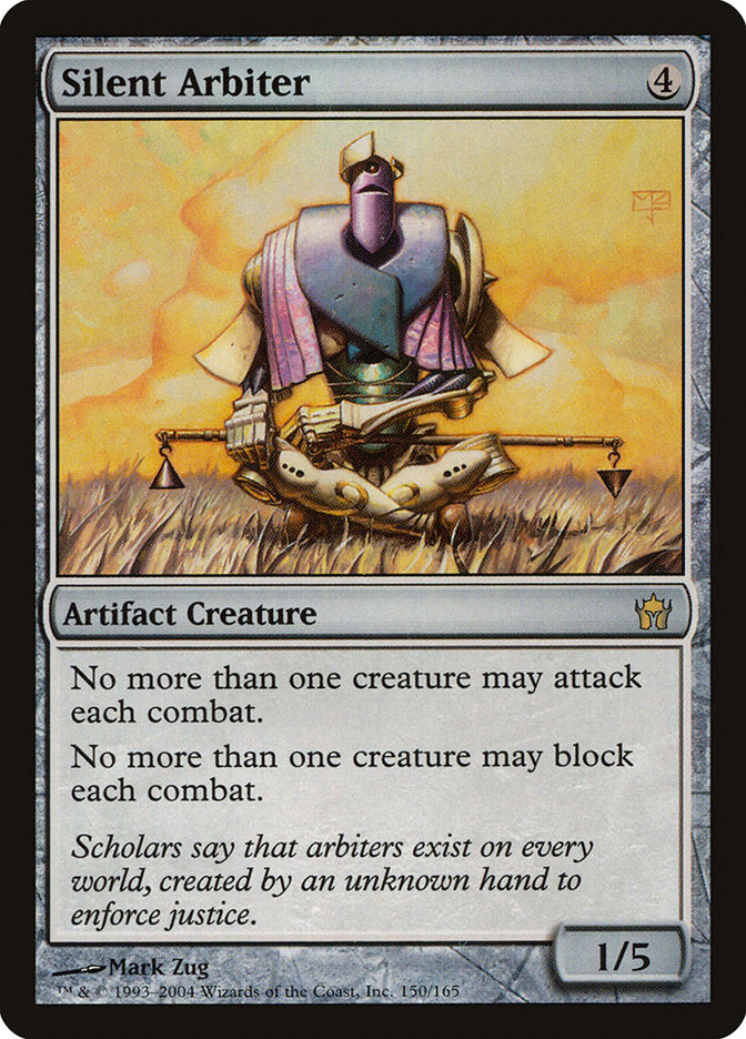 Silent Arbiter [Fifth Dawn] MTG Single Magic: The Gathering | Red Claw Gaming