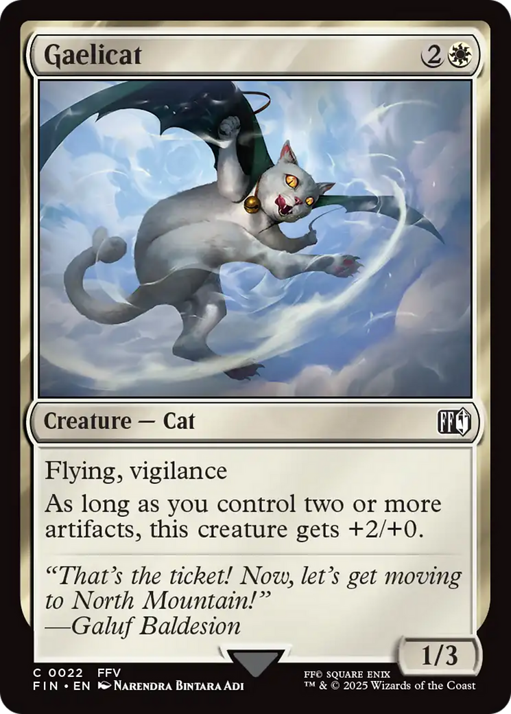 Gaelicat [FINAL FANTASY] MTG Single Magic: The Gathering | Red Claw Gaming