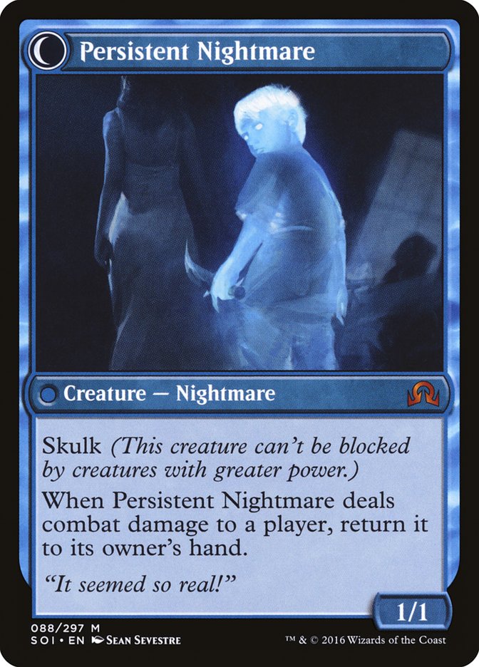 Startled Awake // Persistent Nightmare [Shadows over Innistrad] MTG Single Magic: The Gathering | Red Claw Gaming