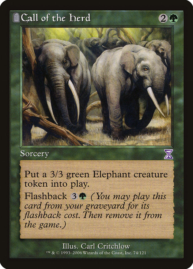 Call of the Herd [Time Spiral Timeshifted] MTG Single Magic: The Gathering | Red Claw Gaming