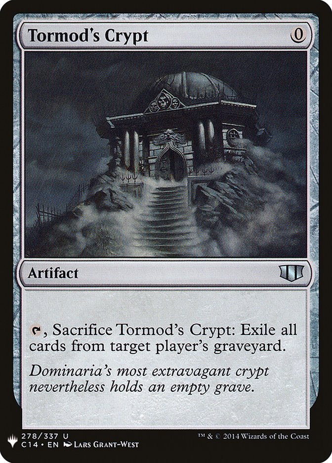 Tormod's Crypt [Mystery Booster] MTG Single Magic: The Gathering | Red Claw Gaming