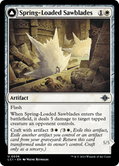Spring-Loaded Sawblades // Bladewheel Chariot [The Lost Caverns of Ixalan] MTG Single Magic: The Gathering | Red Claw Gaming