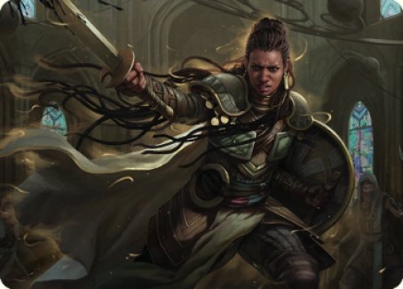 Shanna, Purifying Blade Art Card 1 [Dominaria United Art Series] MTG Single Magic: The Gathering | Red Claw Gaming