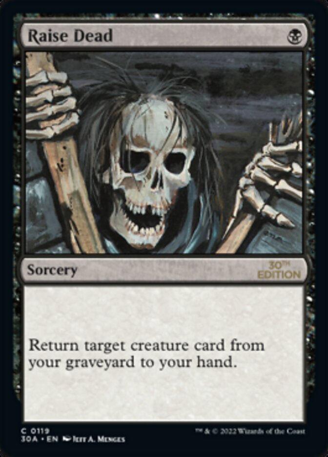 Raise Dead [30th Anniversary Edition] MTG Single Magic: The Gathering | Red Claw Gaming