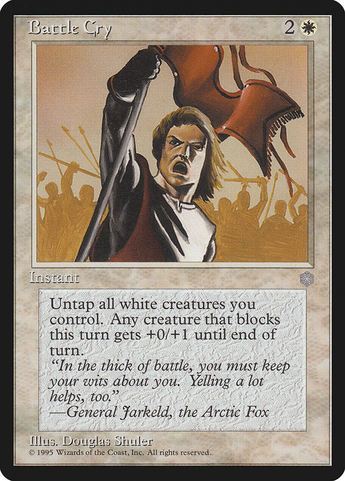 Battle Cry [Ice Age] MTG Single Magic: The Gathering | Red Claw Gaming