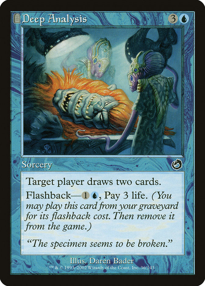 Deep Analysis [Torment] MTG Single Magic: The Gathering | Red Claw Gaming