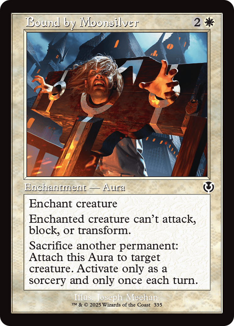 Bound by Moonsilver (Retro Frame) [Innistrad Remastered] MTG Single Magic: The Gathering | Red Claw Gaming