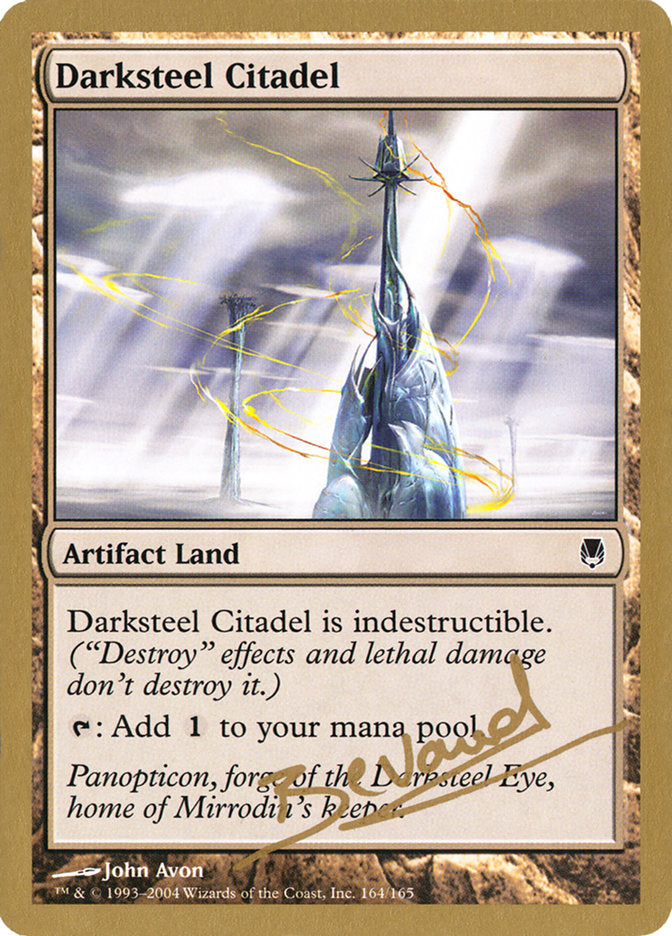 Darksteel Citadel (Manuel Bevand) [World Championship Decks 2004] MTG Single Magic: The Gathering    | Red Claw Gaming