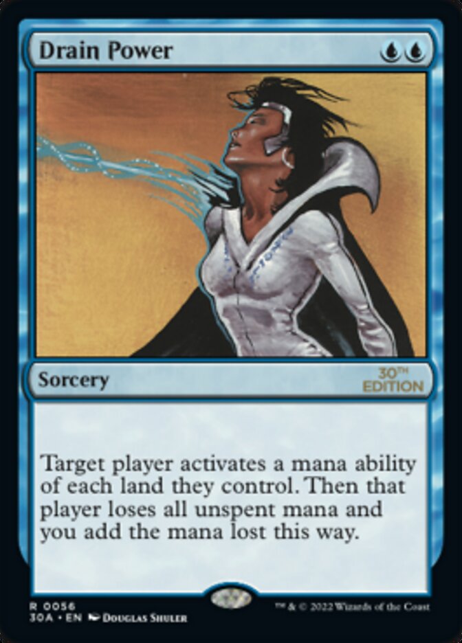 Drain Power [30th Anniversary Edition] MTG Single Magic: The Gathering | Red Claw Gaming