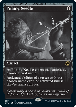 Pithing Needle [Innistrad: Double Feature] MTG Single Magic: The Gathering | Red Claw Gaming
