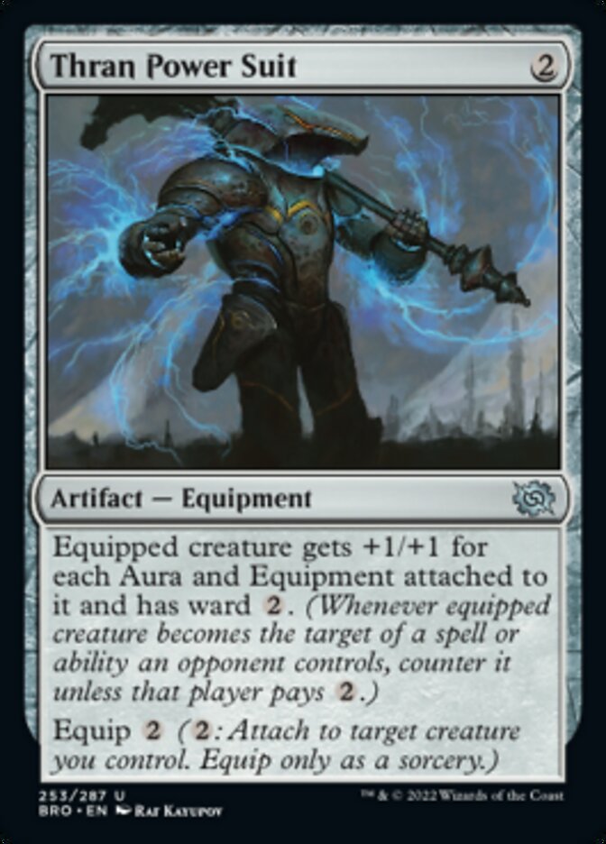 Thran Power Suit [The Brothers' War] MTG Single Magic: The Gathering | Red Claw Gaming