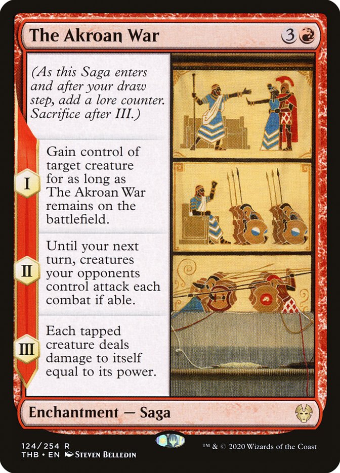 The Akroan War [Theros Beyond Death] MTG Single Magic: The Gathering | Red Claw Gaming