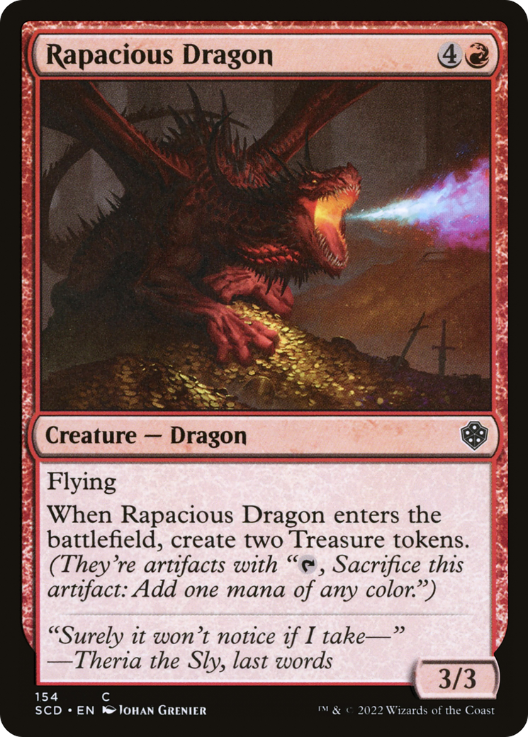 Rapacious Dragon [Starter Commander Decks] MTG Single Magic: The Gathering | Red Claw Gaming