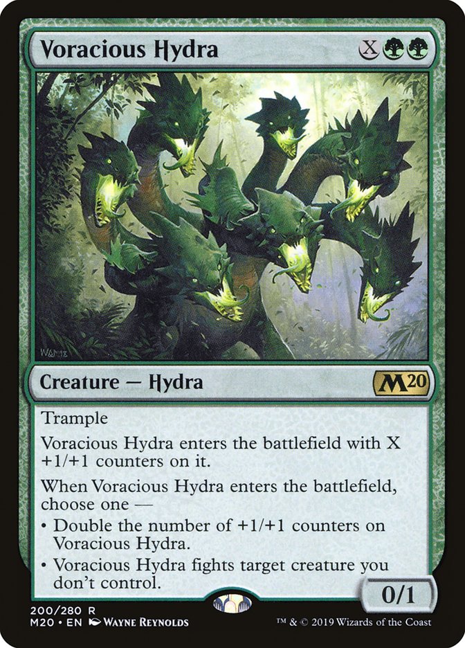 Voracious Hydra [Core Set 2020] MTG Single Magic: The Gathering | Red Claw Gaming