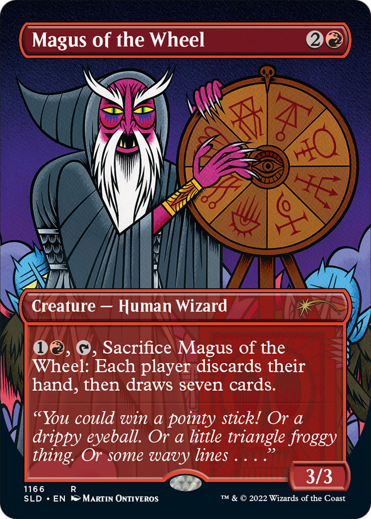 Magus of the Wheel (Borderless) [Secret Lair Drop Series] MTG Single Magic: The Gathering | Red Claw Gaming