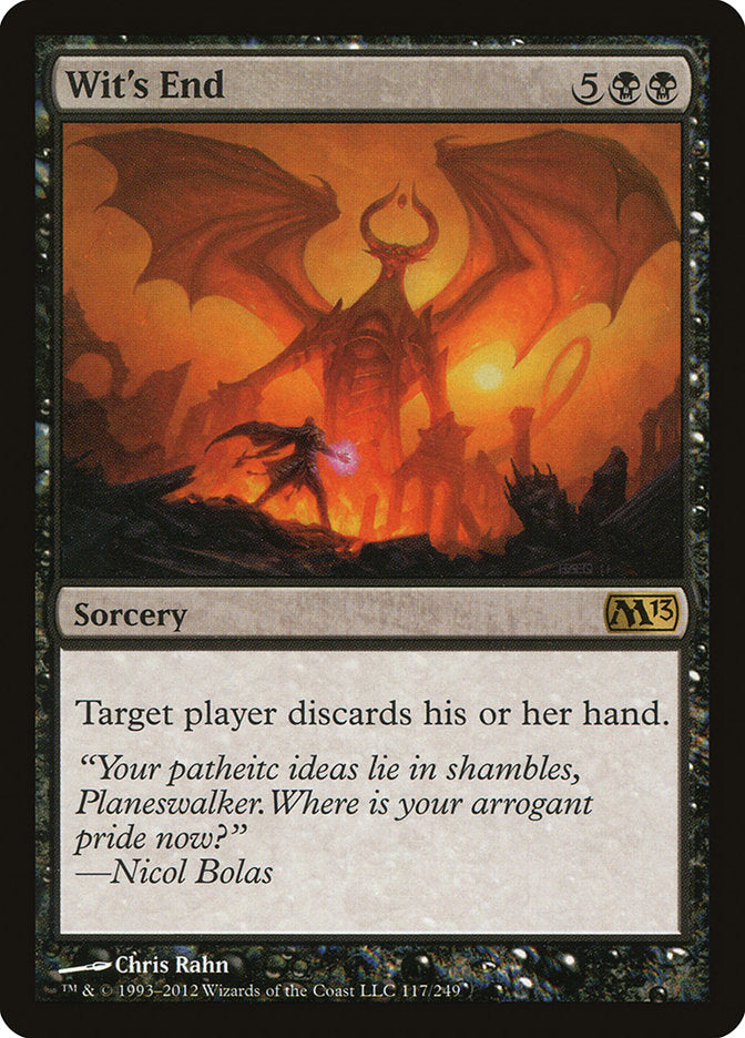 Wit's End [Magic 2013] MTG Single Magic: The Gathering | Red Claw Gaming