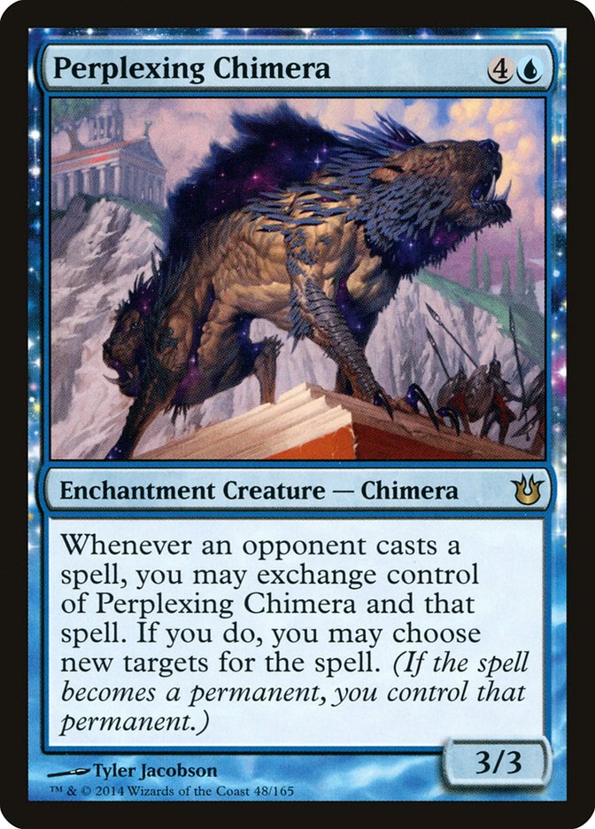 Perplexing Chimera [Born of the Gods] MTG Single Magic: The Gathering | Red Claw Gaming
