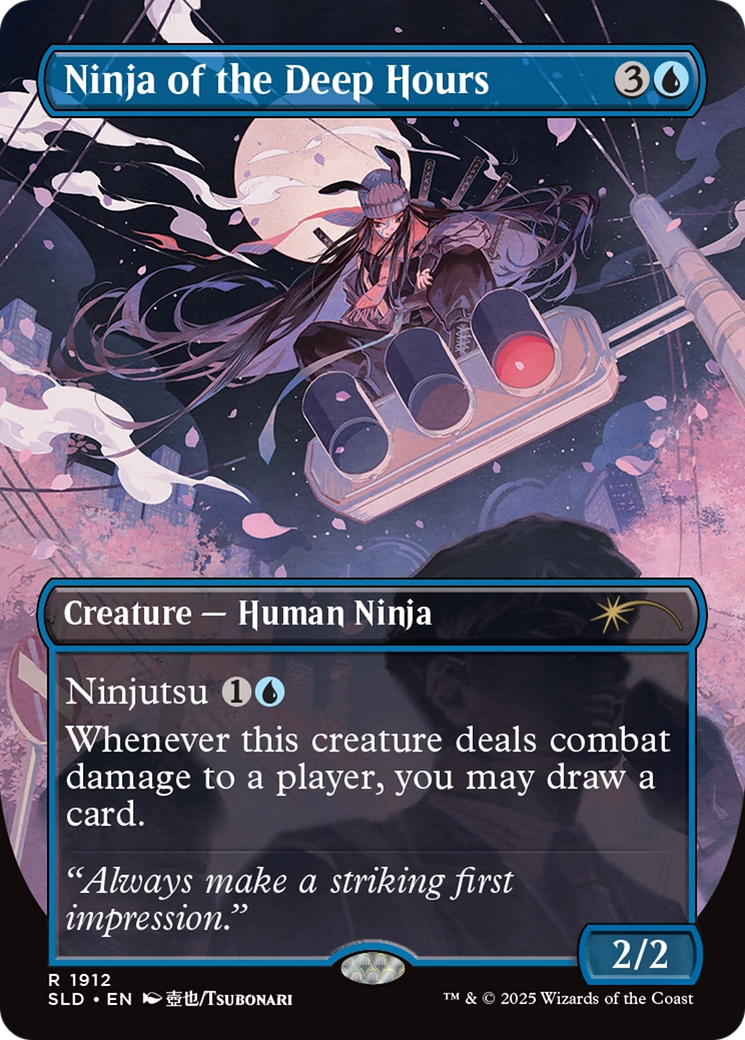 Ninja of the Deep Hours [Secret Lair Drop Series] MTG Single Magic: The Gathering | Red Claw Gaming