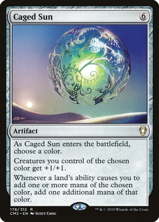 Caged Sun [Commander Anthology Volume II] MTG Single Magic: The Gathering | Red Claw Gaming