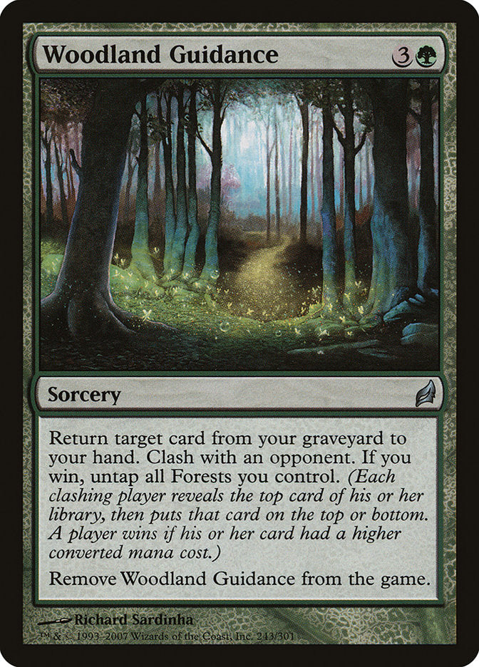 Woodland Guidance [Lorwyn] MTG Single Magic: The Gathering | Red Claw Gaming