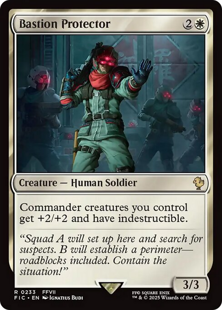 Bastion Protector [FINAL FANTASY Commander] MTG Single Magic: The Gathering | Red Claw Gaming