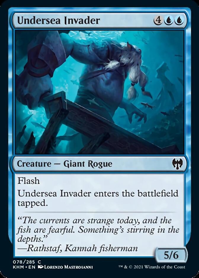 Undersea Invader [Kaldheim] MTG Single Magic: The Gathering | Red Claw Gaming
