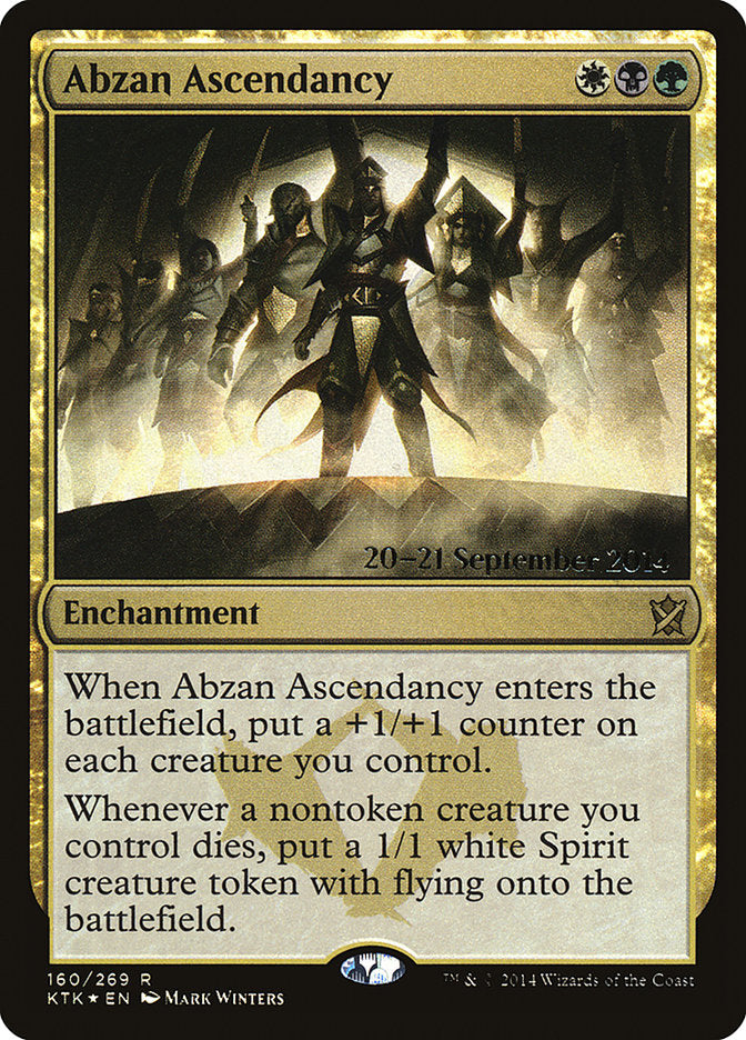 Abzan Ascendancy [Khans of Tarkir Prerelease Promos] MTG Single Magic: The Gathering | Red Claw Gaming