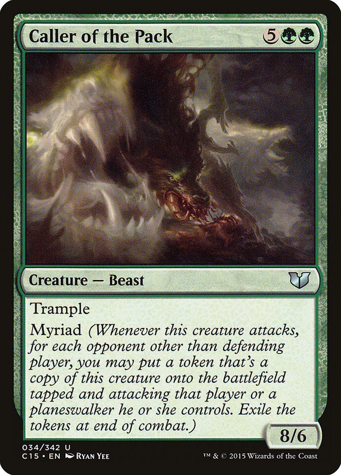 Caller of the Pack [Commander 2015] MTG Single Magic: The Gathering | Red Claw Gaming